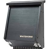 WHITEHORSE 4-Chamber Bat House - A Premium Cedar Bat Box That is Built to Last - Enjoy a Healthier Yard with Fewer Mosquitos While Supporting Bats