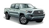 Maisto 2021 TOYOTA TACOMA Pick Up Truck- 1:27 Scale - Incredibly Detailed Die-Cast Replica Collectible Model Vehicle, Gray
