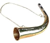 NEW HAND MADE SOLID BRASS FOX HUNTING HORN AUTHENTIC SOUND SHOOTING HUNT
