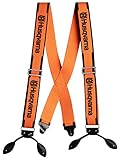Husqvarna Men's 505618510 Shoulder Straps with Leather Buckles, Multicolored, 130