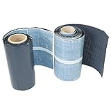 Easy Trim Lead R | 150mm x 5m | Textured | Lead Free Flashing | Self Adhesive Lead Flashing Replacement