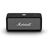 Marshall Emberton II Portable Bluetooth Speakers, Wireless, IP67 Dust- and Water Resistant, Over 30 Hours Playtime, Quick Charge - Black & Steel
