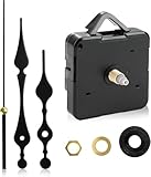 Kjzeex Clock Mechanisms Battery Powered, Silent Quartz Clock Mechanism Movement Kits, High Torque Movement Replacement Mechanism, Mechanisms Silent Quartz or Repair Home Office (main)