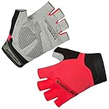 Endura Hummvee Plus Mitt II Cycling Gloves | Gel Padding | Knuckle Protection Mitt, Flame Red, L