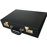 Freelogix Executive Faux Leather Briefcase Laptop Hand Luggage Pilot Case