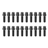 iSpchen 20Pcs Alloy Wheel Nuts M14 X 1.5 17mm Hex Alloy Wheel Lug Nuts Bolts Set Replacement for Mercedes Viano Vito