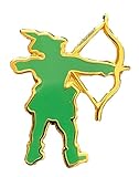 Robin Hood Archery Archery Olympic Sport Quality Enamel Badge, Enamel