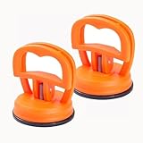 2 Pack Heavy Duty Suction Cups, 5.7CM Car Dent Puller & Glass Lifter – Dual-Purpose Dent Removal Tools for Car Repair, Furniture, Tiles, Windows, Phone Holder (2 Strong Suction Pads)