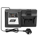 ASUNCELL 14.4V/18V Li-Ion Battery Charger Compatible with Hitachi BSL1815 BSL1820 BSL1825 BSL1830 BSL1840 BSL1850 BSL1415X BSL1420 BSL1425 BSL1430 Series, UC18YFSL UC18YSL3 UC18YKSL
