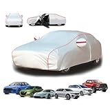 All-Weather Car Cover for Ford Escort mk1 1980-2022,Full Waterproof Breathable Scratch Rain Snow Heat Resistant with Mirror Pocket & Reflective Strips MQ1216