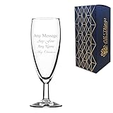 Personalised Engraved Banquet Sherry Glass 5.5oz/162ml, Taster Glass, Any Message, for Any Occasion Such as Birthdays, Weddings, Christmas, Easter, Graduation, Engraved in The UK
