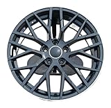 WHZYL Black 18 Inch Wheels 18x8.0 5x112 Alloy Car Wheel Rims Compatible for Audi A4 A5 A6 Q5