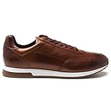 Loake Mens Bannister Running Style Trainers Tan 10 UK