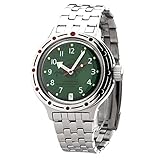 Vostok Vostok Amphibian 2416/420386 Military Diving Watch 200 m Automatic Russian Mechanical Watch from Russia, Outdoor Style
