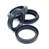 HZLXF1 For Suzuki Bandit 600 GSF600 GSF600S GSF 600 S 1999-2004 SV650 SV650S SV 650 S 1999-2002 Front Fork Oil Seals Dust Wiper Kit (Color : Oil Dust Seals)