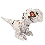 Jurassic World Dominion Uncaged Rowdy Roars Atrociraptor Dinosaur Action Figure, Toy Gift with Interactive Motion and Sound Touch Response​​​, GWY57
