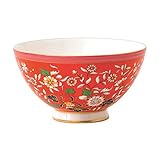 Wedgwood Wonderlust 40023897 Crimson Jewel 11cm Gift Bowl Boxed, Fine Bone China, Red
