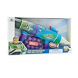 Disney Store Official Buzz Lightyear Glow-In-The-Dark Blaster, Toy Story, 45cm/17”, Awesome Toy Gun Features Light and Sound Effects, Includes 10 Soft Foam Balls Firing up to 6 m