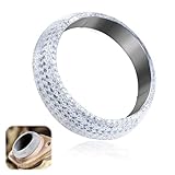 65mm Car Exhaust Gasket, Exhaust Manifold Gasket Exhaust Donut Gasket Exhaust Flange Gasket Exhaust Muffler Sealer, Preventing leaks and noise