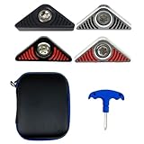 4/6/8/10pc Golf Weight Set Compatible with Srixon Diamana ZX5/ZX7 Mk II Z785 Driver Club (Red,4g+6g+8g+10g+12g+14g)