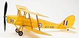RAF Tiger Moth Bi-Plane Model Airplane Complete Vintage Model Rubber-Powered balsa Wood Aircraft kit That Really Flies!