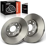 Frankberg 2x Brake Disc Front Axle Compatible with Corsa D Box/Hatchback S07 1.0L-1.4L 2006-2014 Punto 188 1.2L 2009-2012 Adam M13 1.0L-1.4L 2013-2019 Replace# 55700921