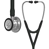3M Littmann 6152 Cardiology IV Stethoscope, Standard-Finish Chestpiece, Black Tube