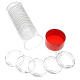 1 Airtite Coin Holder Storage Container & 20 Direct Fit H-32 Air-Tite Coin Holder Capsules for 1oz Gold Britannia and Sovereign by Air-Tite