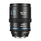 SIRUI 40mm T1.8 1.33X Anamorphic Lens, S35 Format Autofocus Lens for E Mount Cameras, A6400, A6700, FX3/30, ZV-E Series, A7 Series, A9/9II (E Mount, Neutral Flare)