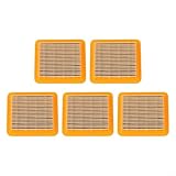Filteilect Air Filter Maintenance Kit, for Honda GX50 GX-50 47.9 CC 4-Stroke Engine Lawn Mower, Power Equipment Replacement Parts 5 Pieces