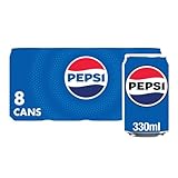 Pepsi Regular Cans, 8 x 330ml