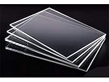 3mm Clear Acrylic Plastic Safety Sheet for Shed Windows Many Sizes Avail x1 Quantity (610mm x 610mm)