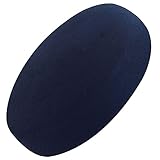 Lawliet Circle Wool Felt Pillbox Beret Hat Millinery Fascinator Base Craft A215 (Navy Blue)