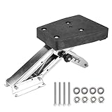 KIMISS Outboard Motor Bracket, Boat Motor Stand Bracket 304 Stainless Steel 25HP 110 Lbs for 2‑Stroke Outboard Engine