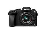 Panasonic LUMIX DMC-G7KEB-K Professional Camera with Lens - Black, 14 - 42 mm