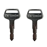 (2) 194155-52160 Ignition Starter Keys Fit Yanmar Tractor Some Y & D & F & ES & US & YM Series
