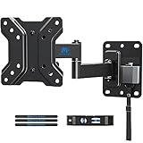 Mounting Dream Monitor/TV Wall Bracket Lockable for Camping, for Most 10-26 inch TVs with VESA 50x50, 75x75, 100x100 mm up to 15 kg, Caravan/Motorhome/RV TV Bracket MD2209-03