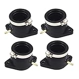 Carburetor Intake Boot Joint Carb Replacement for Yamaha XJ750 XJ650 Set of 4
