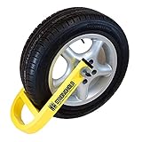 Stronghold 13"-15" Caravan Alloy Wheel Clamp Suitable for Tyre Size 165 mm to 205 mm Sold Secure Gold Standard