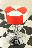 Just-Americana.com American Diner Furniture 50s Style Retro Bar/Stools Round Chairs Red