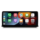 XTRONS 12.3 inch Android Car Stereo Octa Core 4+64GB, iDrive System Retained Radio Player Built-in 4G DSP Car Play GPS Sat Nav, Support DAB+ AHD Camera OBD DVR for BMW 5 Series E60/E61 CCC System