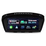 XTRONS 8.8 Inch Car Stereo for BMW 3/5 Series E90 E60 CCC, Android 13 Car Radio Qualcomm Octa Core 4GB 64GB Built-in 4G Wifi Car Play Bluetooth 5.1 with iDrive System Retained Optional DAB+ DVR