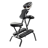 Toboli Foldable Massage Chair up to 200kg Portable Wellness and Tattoo Chair with Transport Bag