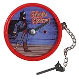Ejoyous A Classic Penetration Illusion Toy, Small and Convenient Fun Trick Props, Magical Sword Tricks, Random Color Plastic Clock Toy, Great for Shows, Suitable for Entertaining Kids