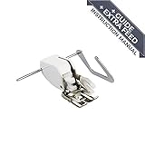 La Canilla ® - Walking Foot For Sewing Machine With Guide for Janome, Brother, Singer Sewing Machines | Universal, Low Shank (with Guide)