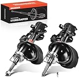 2 x Suspension Strut Shock Absorbers Gas Front for Viano Vito Vito/Mixto W639 Bus Box 2.1L 3.0L 3.2L 3.5L 3.7L 2003-2014 6393201813