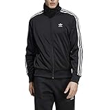 adidas Men Firebird Track Top - Black, Medium