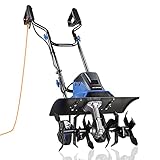 Hyundai 1500w Electric Garden Tiller, Cultivator, Rotovator And Rototiller With 6 Angled Teeth, 450mm Working Width, 220mm Depth, 10m Power Cable, 3 Year Warranty