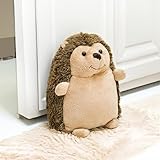 K Collection Hedgehog Door Stopper - Adorable Weighted Fabric Animal Doorstop for Home & Office, Cute Decorative 8.5-inch Door Holder, Soft & Floor-Safe, Perfect for Any Rooms