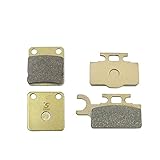 S SYUU Motorcycle Front Rear Brake Pads Compatible with Kawasaki KX 65 KX65 (2000-2018) FA302F FA054R